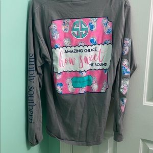 long sleeve simply southern tee